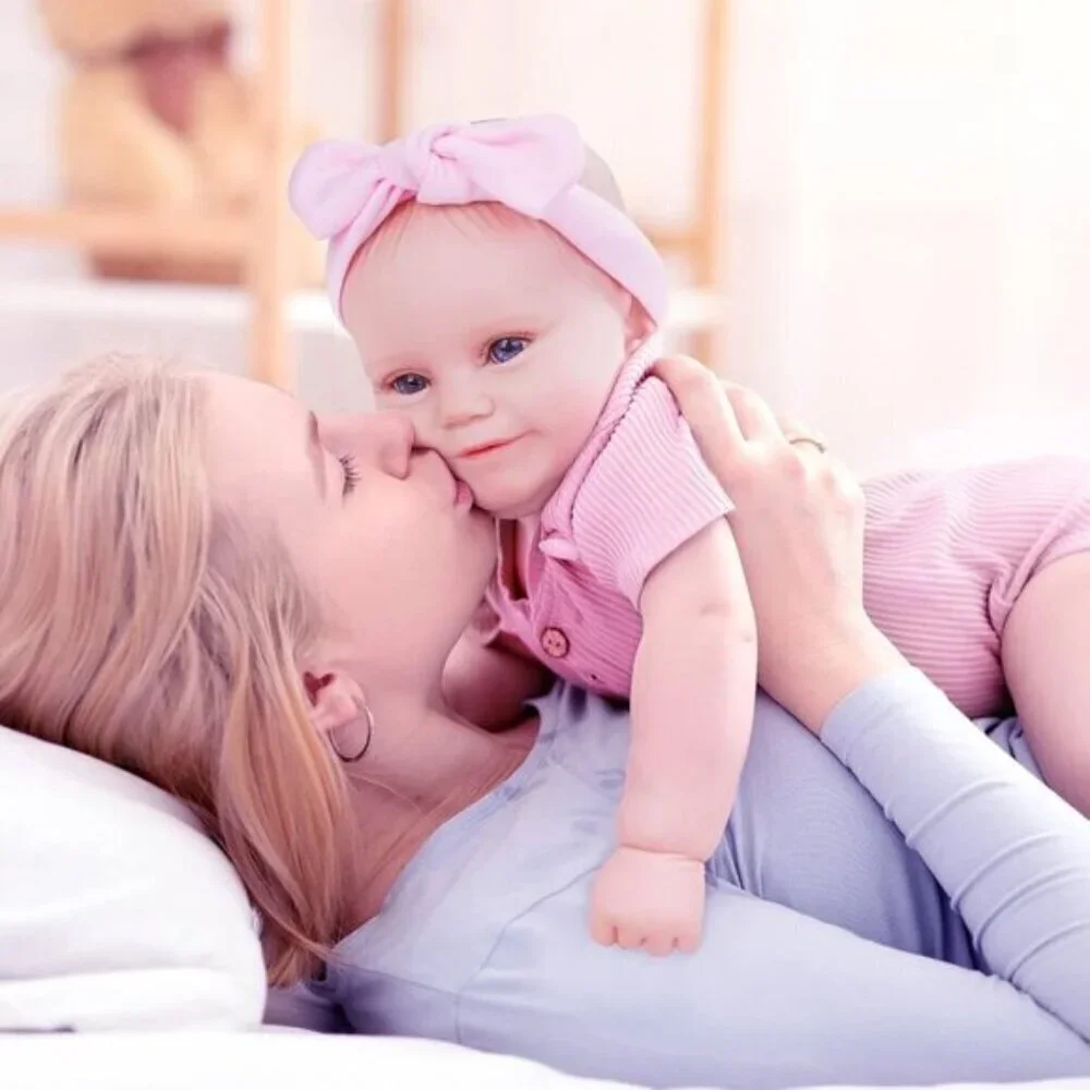 20 Inch Cute Soft Vinyl Realistic-Newborn Baby Doll for 3+ Year Old Kids